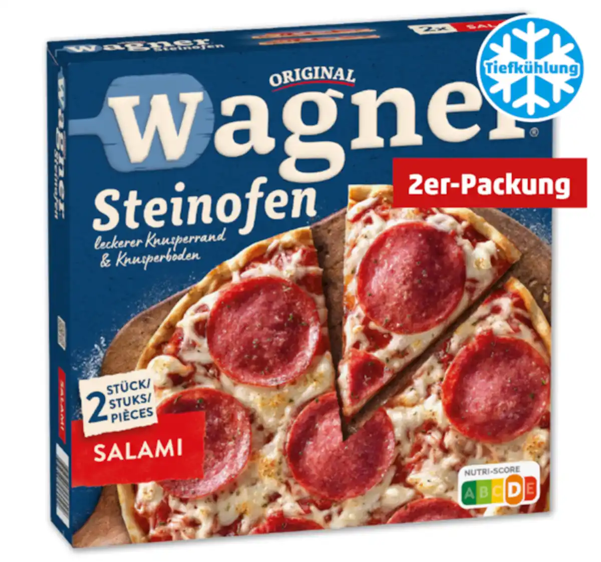 Bild 1 von ORIGINAL WAGNER Steinofen-Pizza