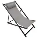 Bild 1 von Klappbarer Liegestuhl 2er-Set Aluminium und Textilgewebe