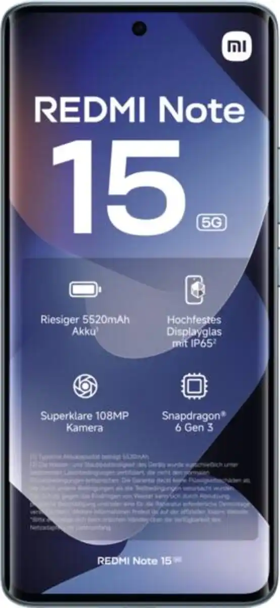 Bild 1 von Xiaomi Redmi Note 15 5G 128GB