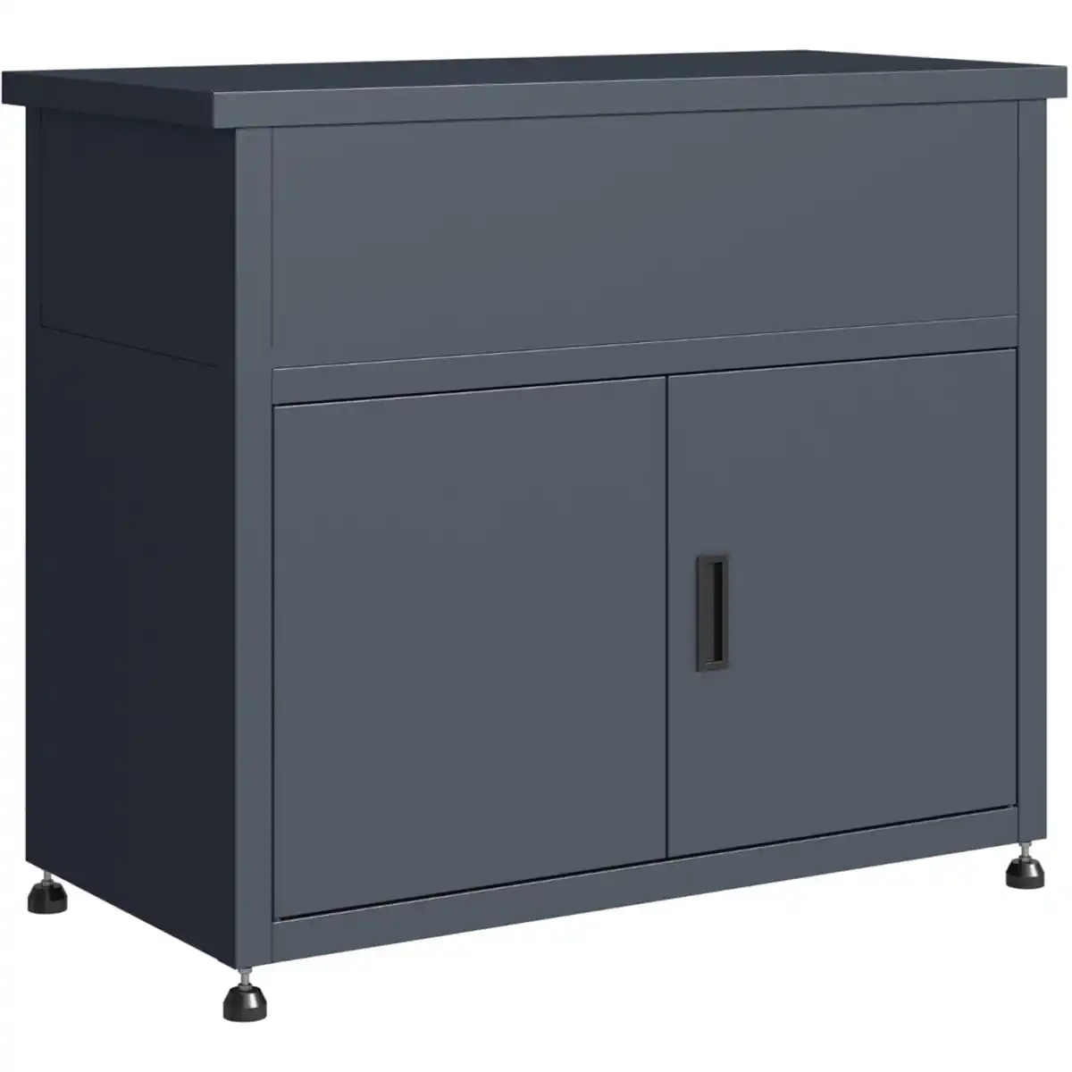 Bild 1 von Gartenschrank mit Pflanzkasten, Stahl anthrazit