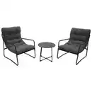 Bild 1 von Loungeset 3-teilig, Stahl anthrazit