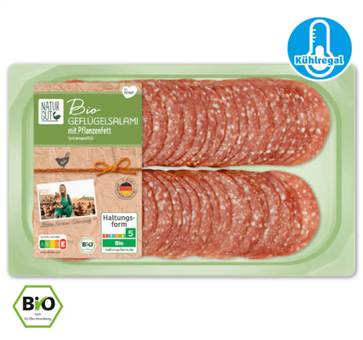 Bild 1 von NATURGUT Bio Geflügelsalami