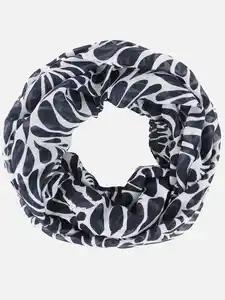 Damen Loop mit Print Marine