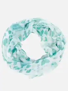 Damen Loop mit Druck Türkis