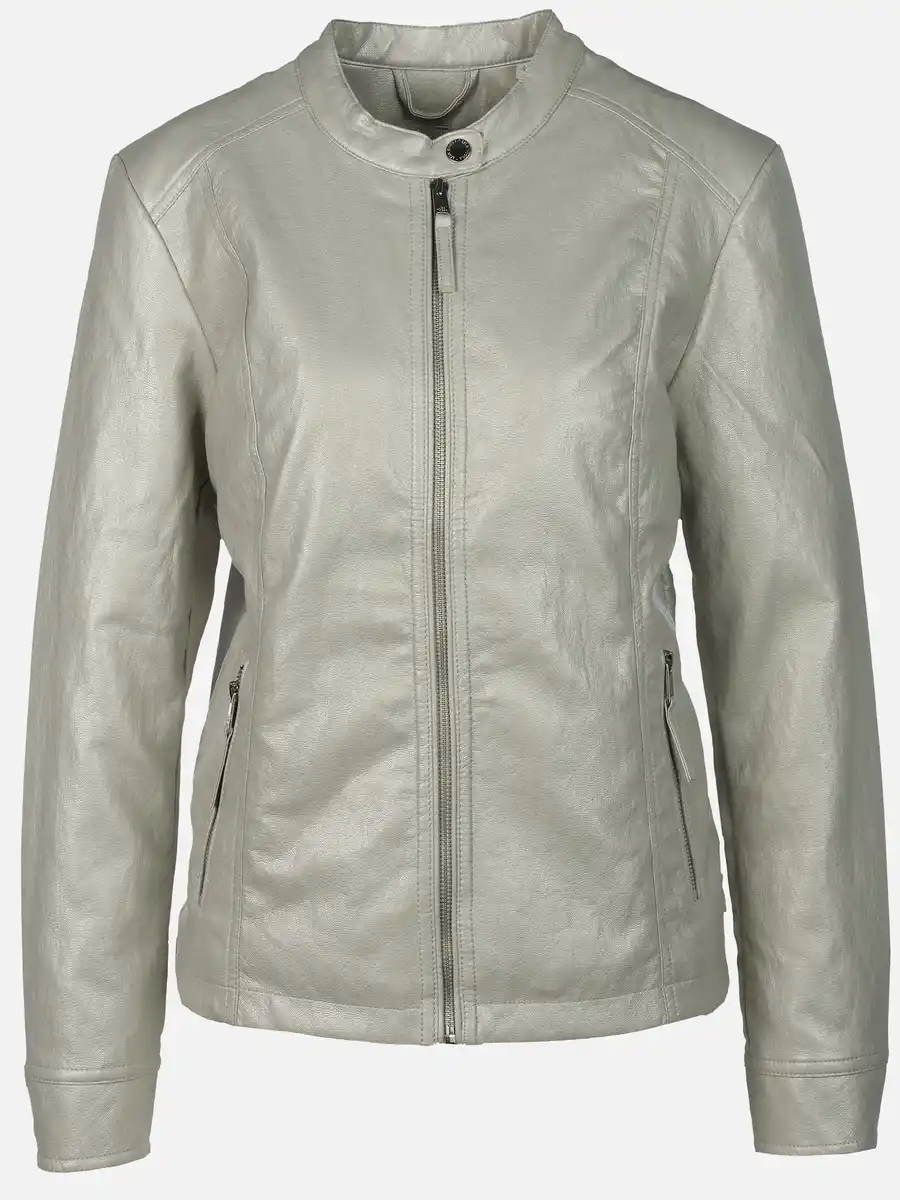 Bild 1 von Damen Kunstlederjacke Grau