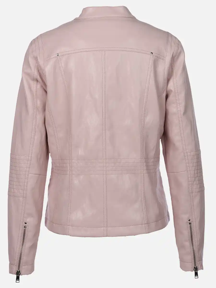Bild 2 von Damen Kunstlederjacke Rosa