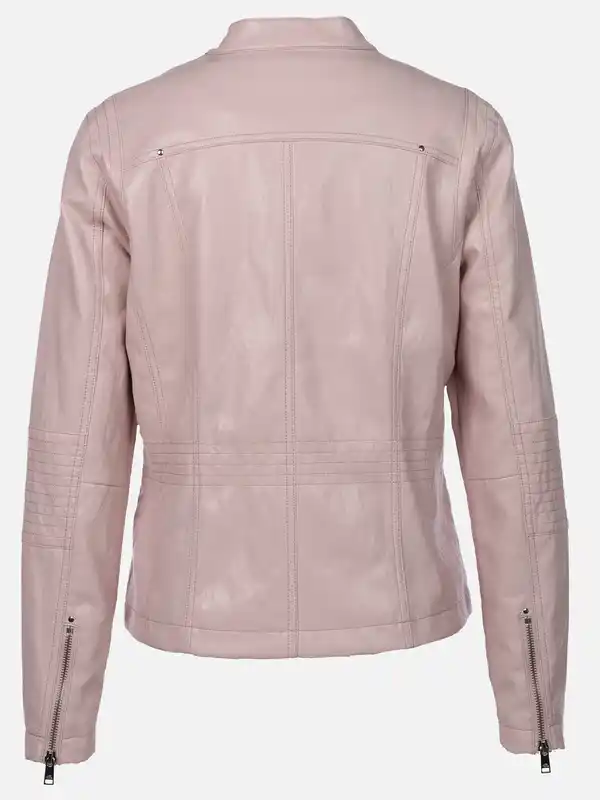 Bild 2 von Damen Kunstlederjacke Rosa