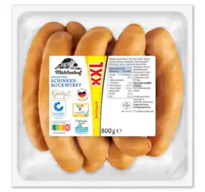 MÜHLENHOF XXL Schinkenbockwurst