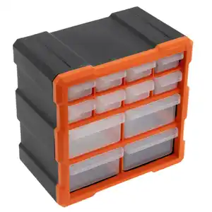 Sortimentskasten, 12 Fächer