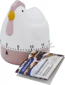 IDEENWELT Küchentimer Huhn weiß
