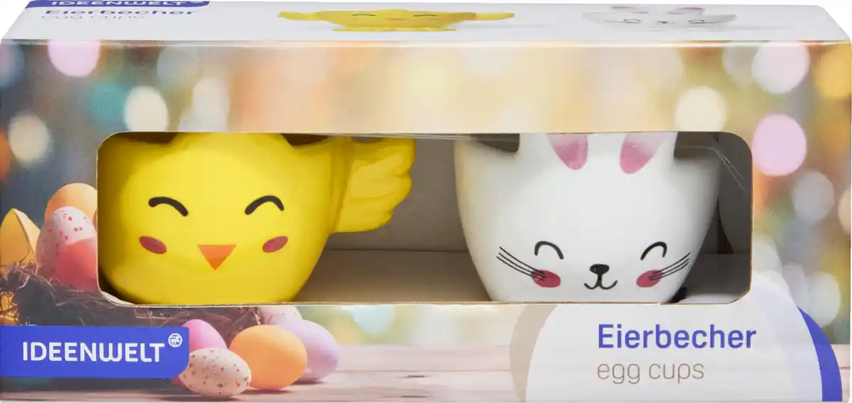 Bild 1 von IDEENWELT 2er Set Eierbecher