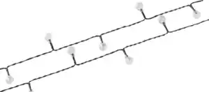 IDEENWELT Solar-Lichterkette Kugel