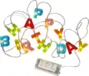 Bild 2 von DEKOWELT HAPPY BIRTHDAY LED-Lichterkette