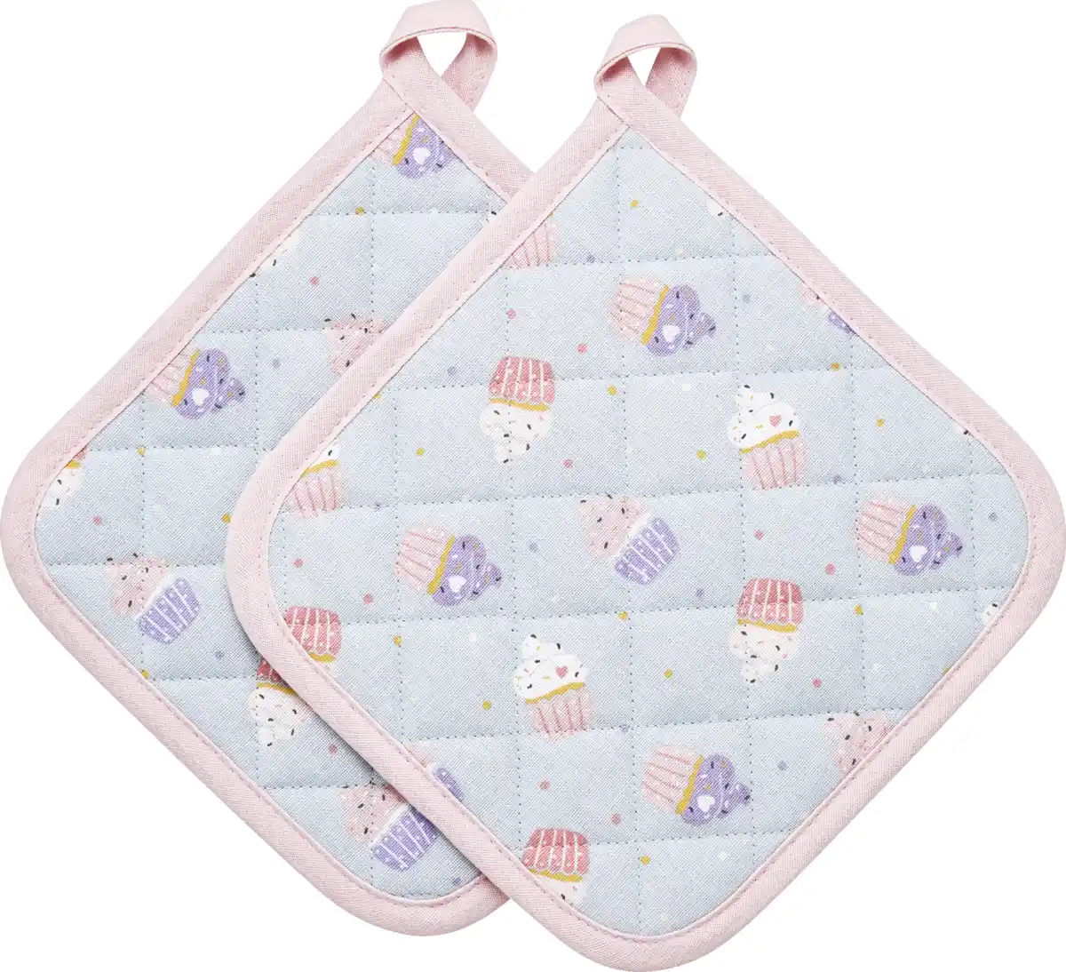 Bild 1 von IDEENWELT 2er Set Topflappen Cupcake