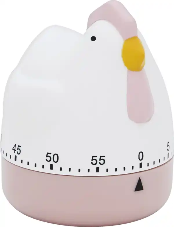Bild 2 von IDEENWELT Küchentimer Huhn weiß