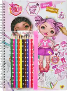 IDEENWELT Fashion-Design-Buch I AM Pink & Princess