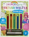 Bild 1 von IDEENWELT Malbuch mit Stiften Zauberhafte Fantasiewelten