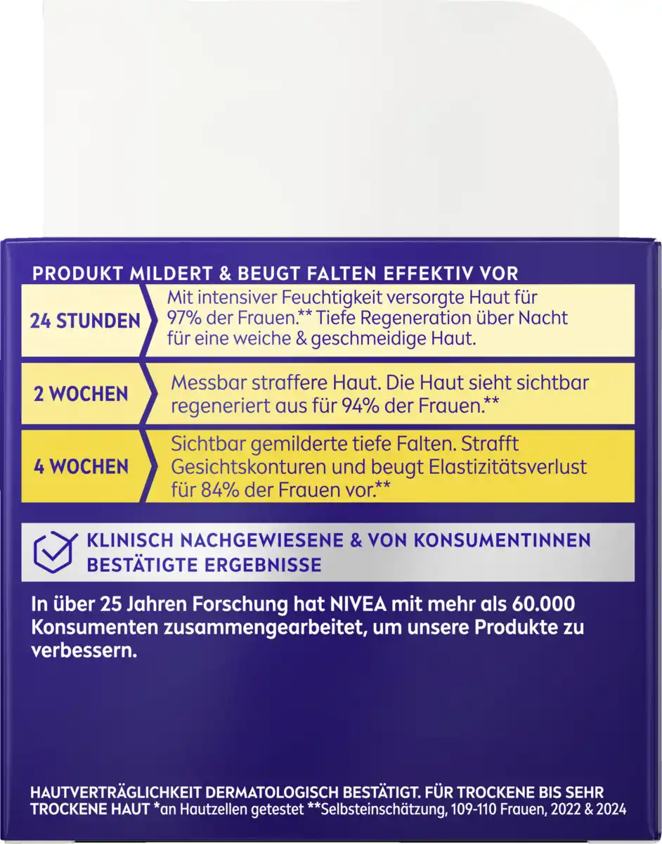 Bild 4 von NIVEA Q10 Anti-Falten Extra-Reichhaltige Nachtpflege, 50 ml