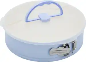 IDEENWELT Springform mit Transporthaube blau-lila