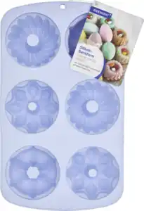 IDEENWELT Silikon-Backform Gugelhupf hellblau