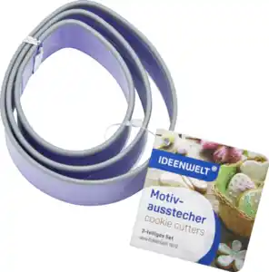 IDEENWELT 3er Set Motivausstecher Eier