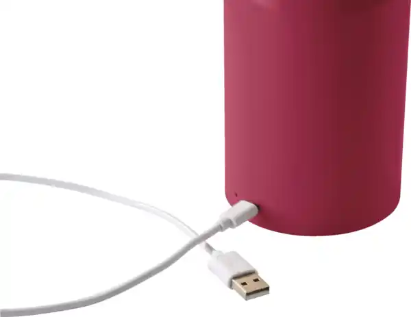 Bild 2 von IDEENWELT Akku-Tischleuchte rot