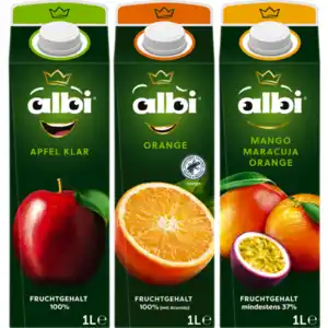 albi Fruchtsaft oder Nektar