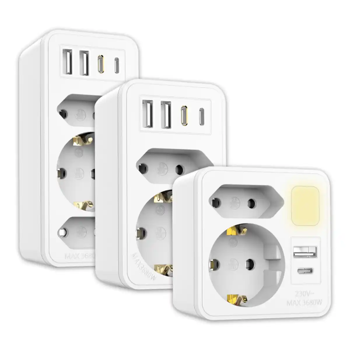 Bild 1 von Powertec Electric USB-Lade-Adapter