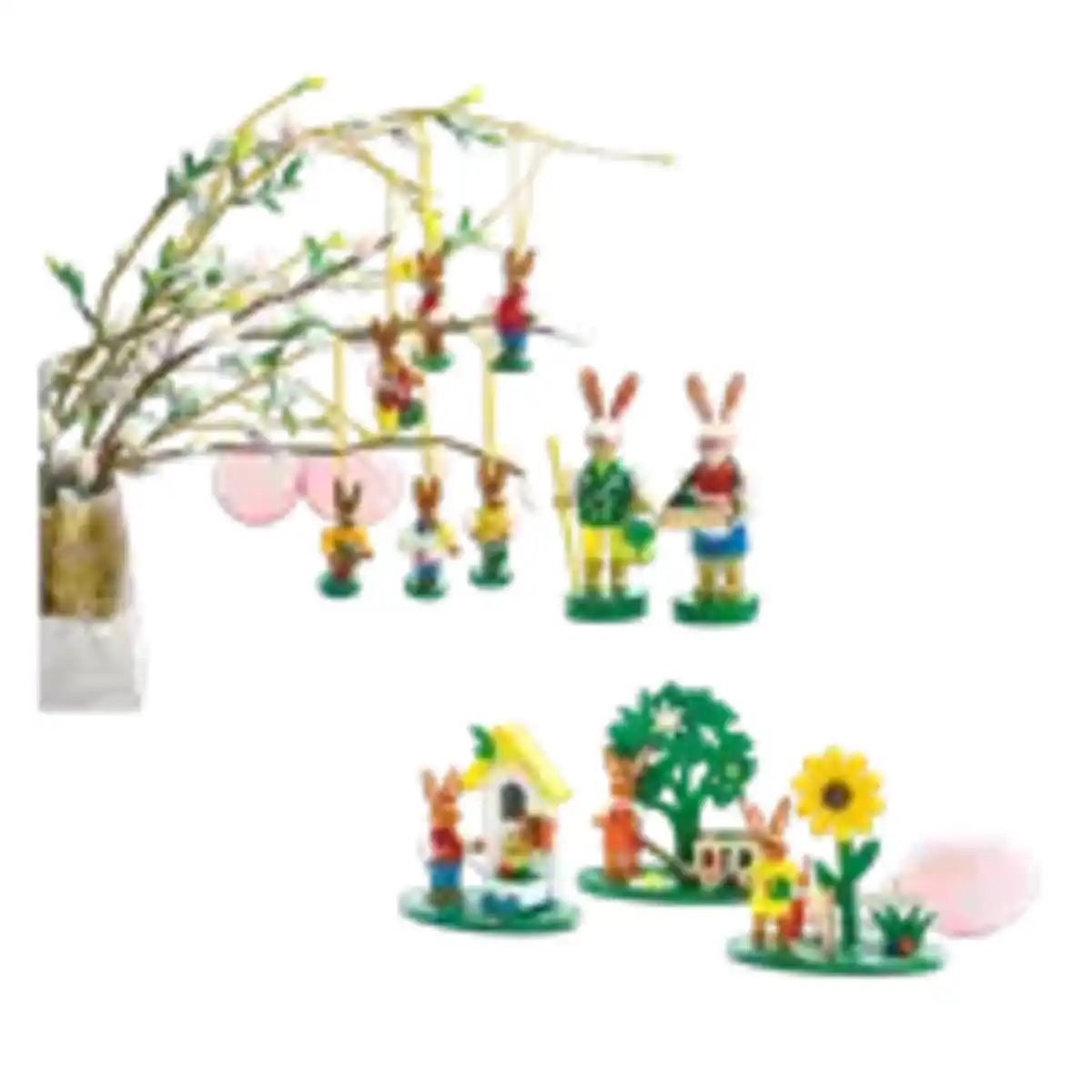 Bild 1 von dekorado 3er–Set Osteranhänger oder Osterdeko