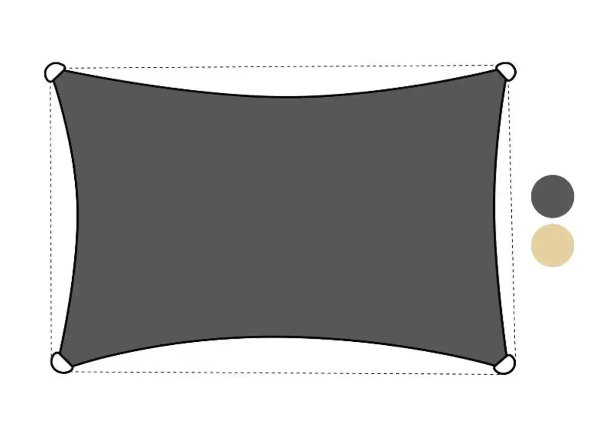 Bild 1 von LIVARNO® Sonnensegel, rechteckig