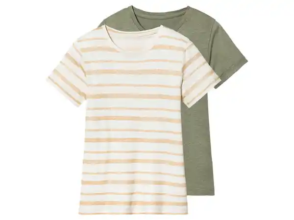 Bild 2 von lupilu® Kleinkinder/Kinder T-Shirts, 2 Stück, mit Print