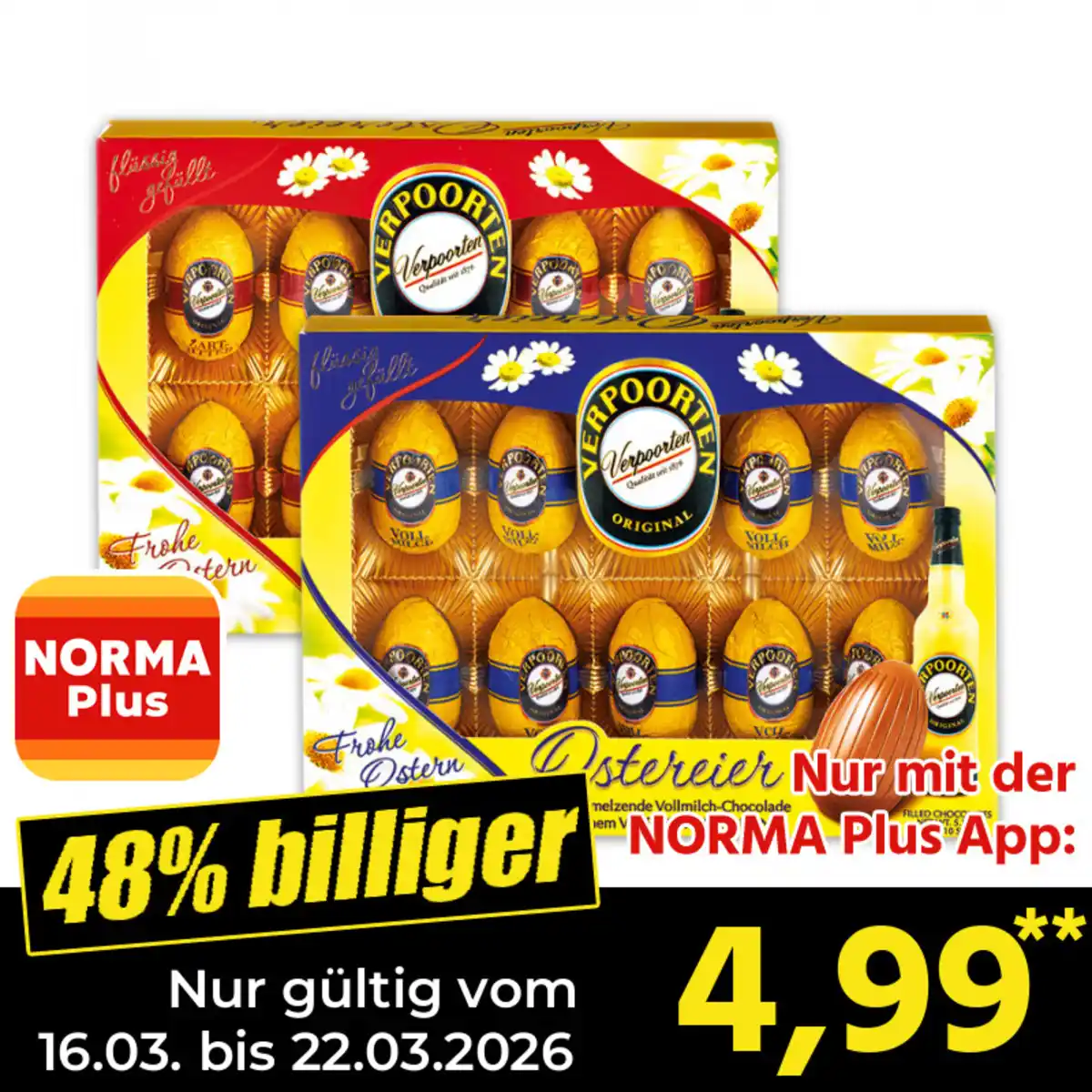 Bild 1 von Verpoorten Eierlikör-Ostereier