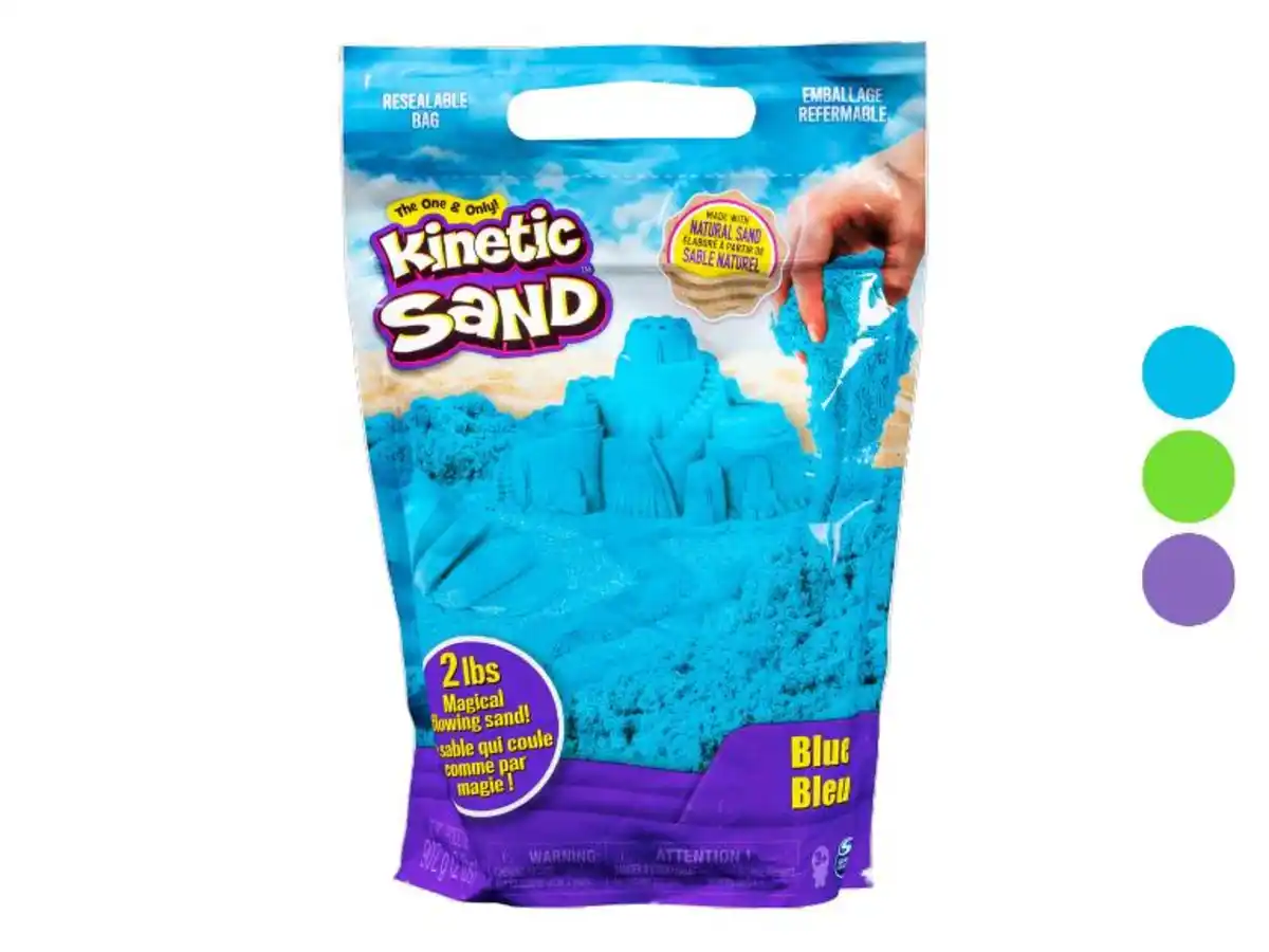 Bild 1 von Kinetic Sand 2lb Colour Sand Bag Assortment