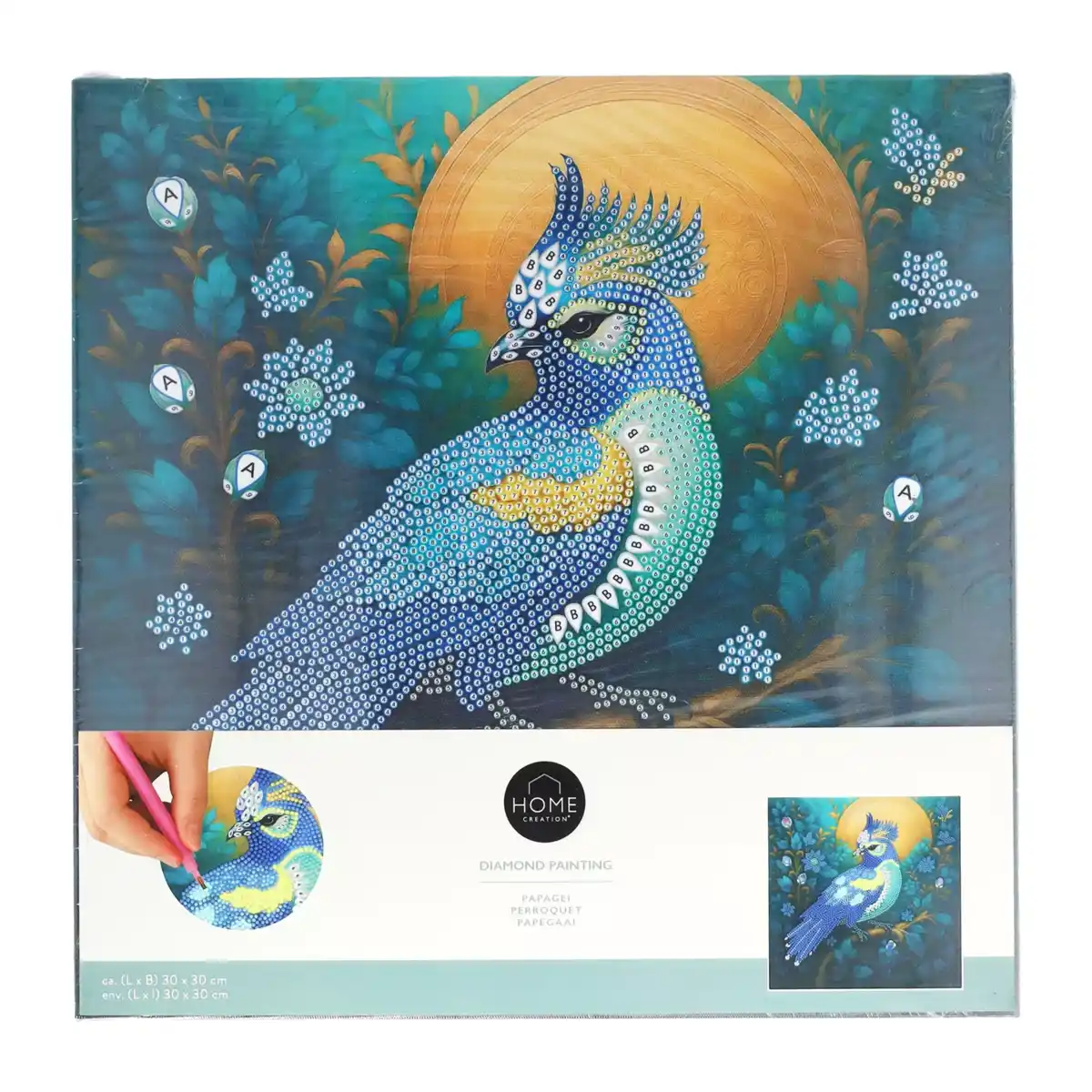 Bild 4 von HOME CREATION Diamond-Painting-Leinwand