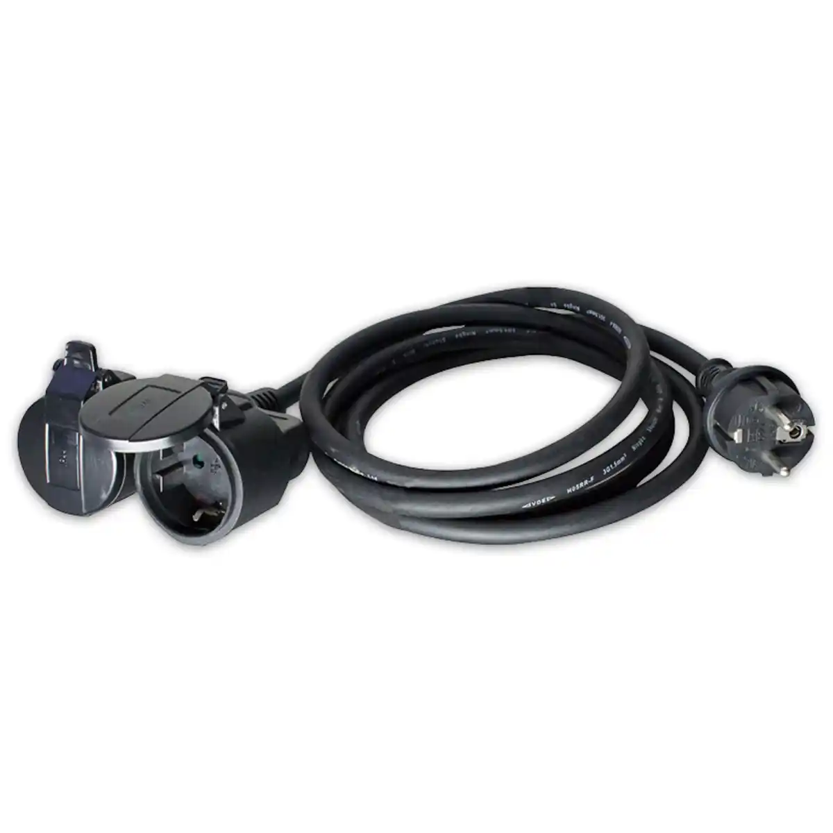 Bild 1 von Powertec Electric Gummikabel 5 m mit Doppelkupplung