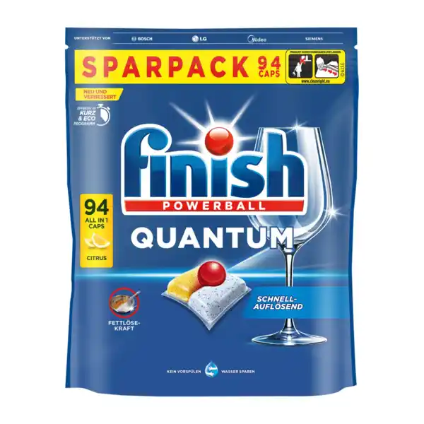 Bild 2 von FINISH Spülmaschinen-Caps