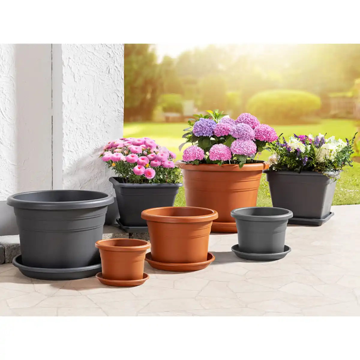 Bild 1 von Powertec Garden Blumentopf "Cilindro"