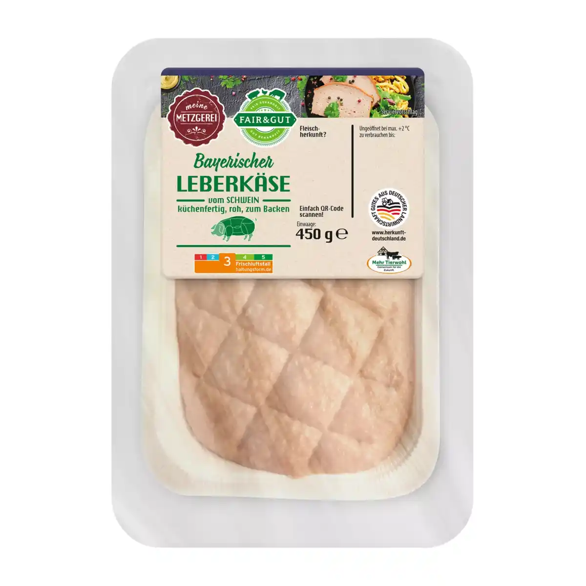 Bild 1 von FAIR & GUT Bayerischer Leberkäse