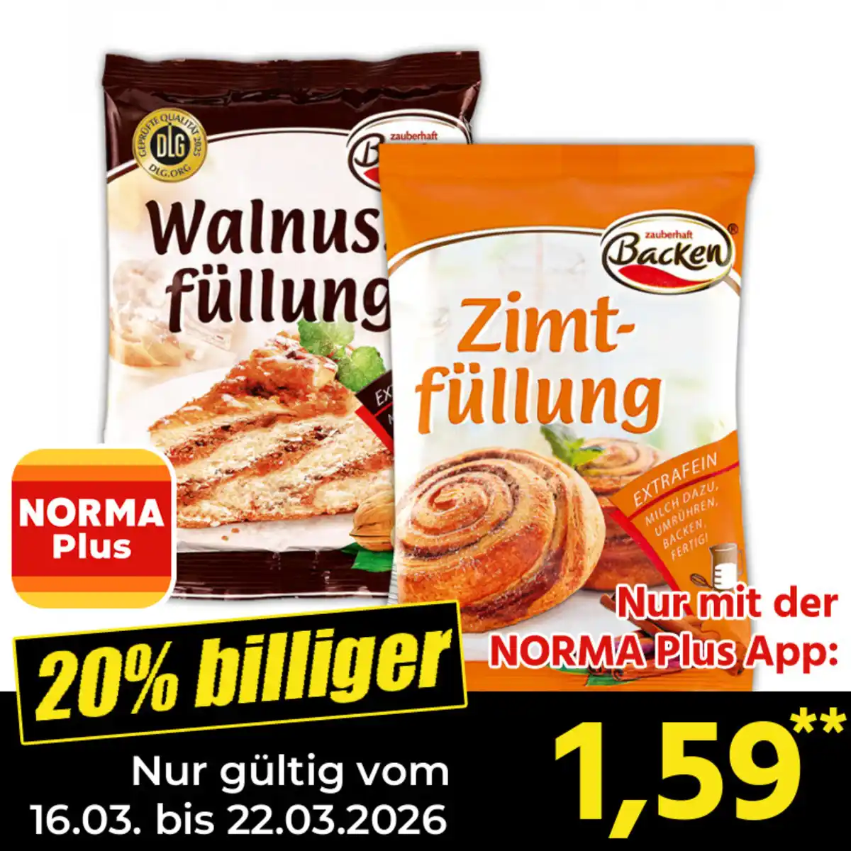Bild 1 von Zauberhaft Backen Walnuss-/ Zimt-/ Nussfüllung