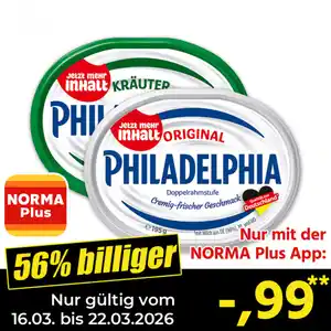 Philadelphia Frischkäsezubereitung