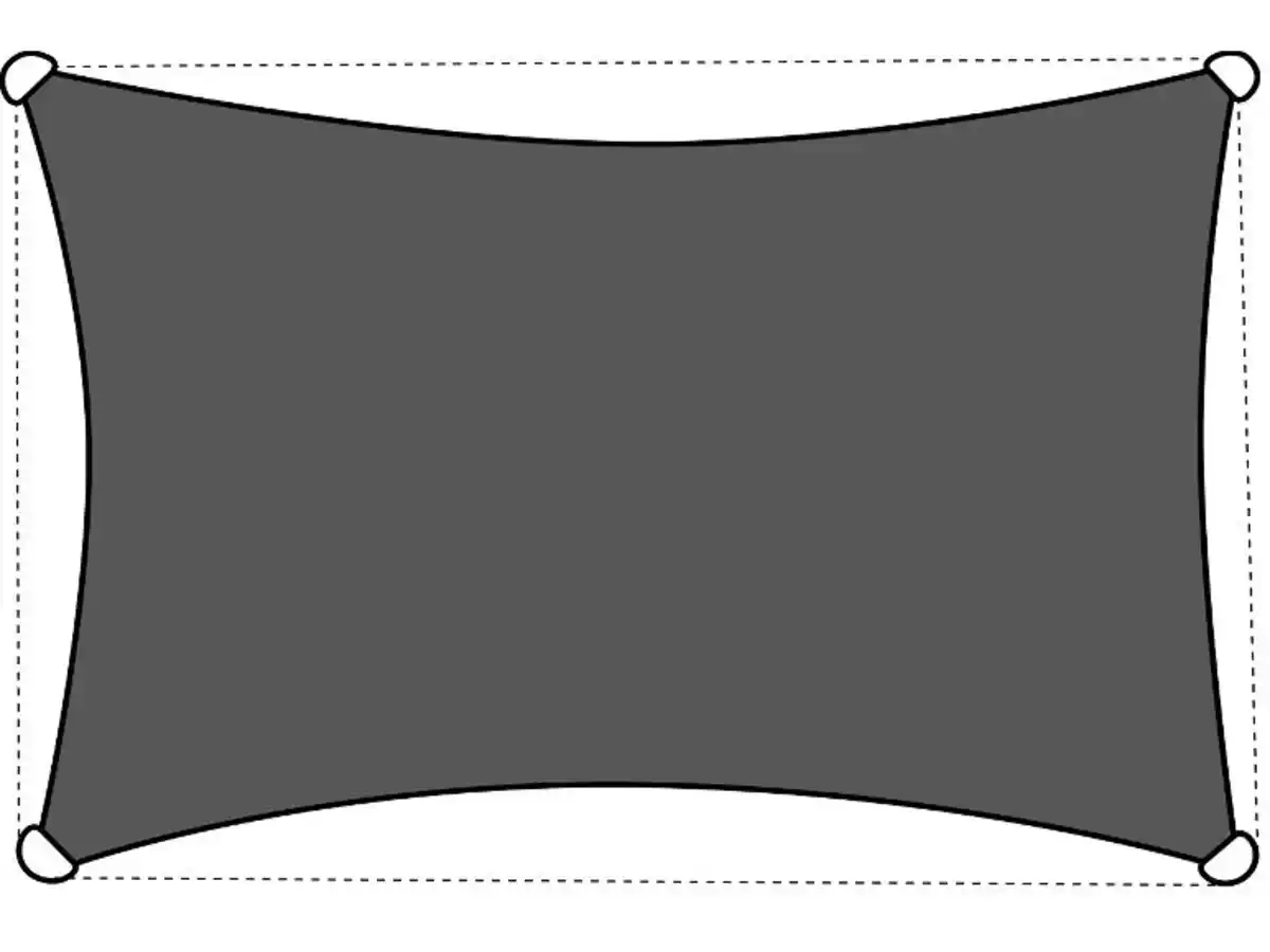Bild 2 von LIVARNO® Sonnensegel, rechteckig