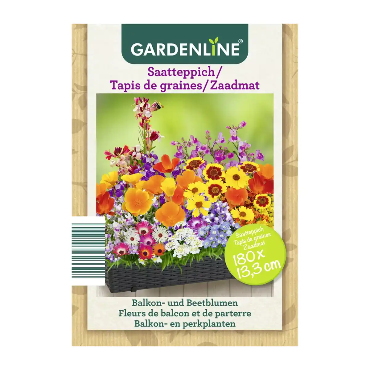 Bild 2 von GARDENLINE Saatteppich Sommerblumen