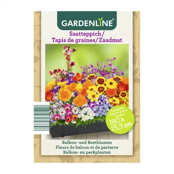 Bild 2 von GARDENLINE Saatteppich Sommerblumen
