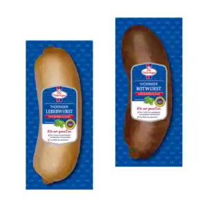 DIE THÜRINGER Thüringer Leber- / Rotwurst