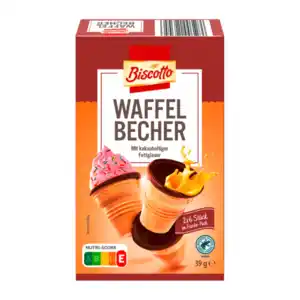 BISCOTTO Waffelbecher
