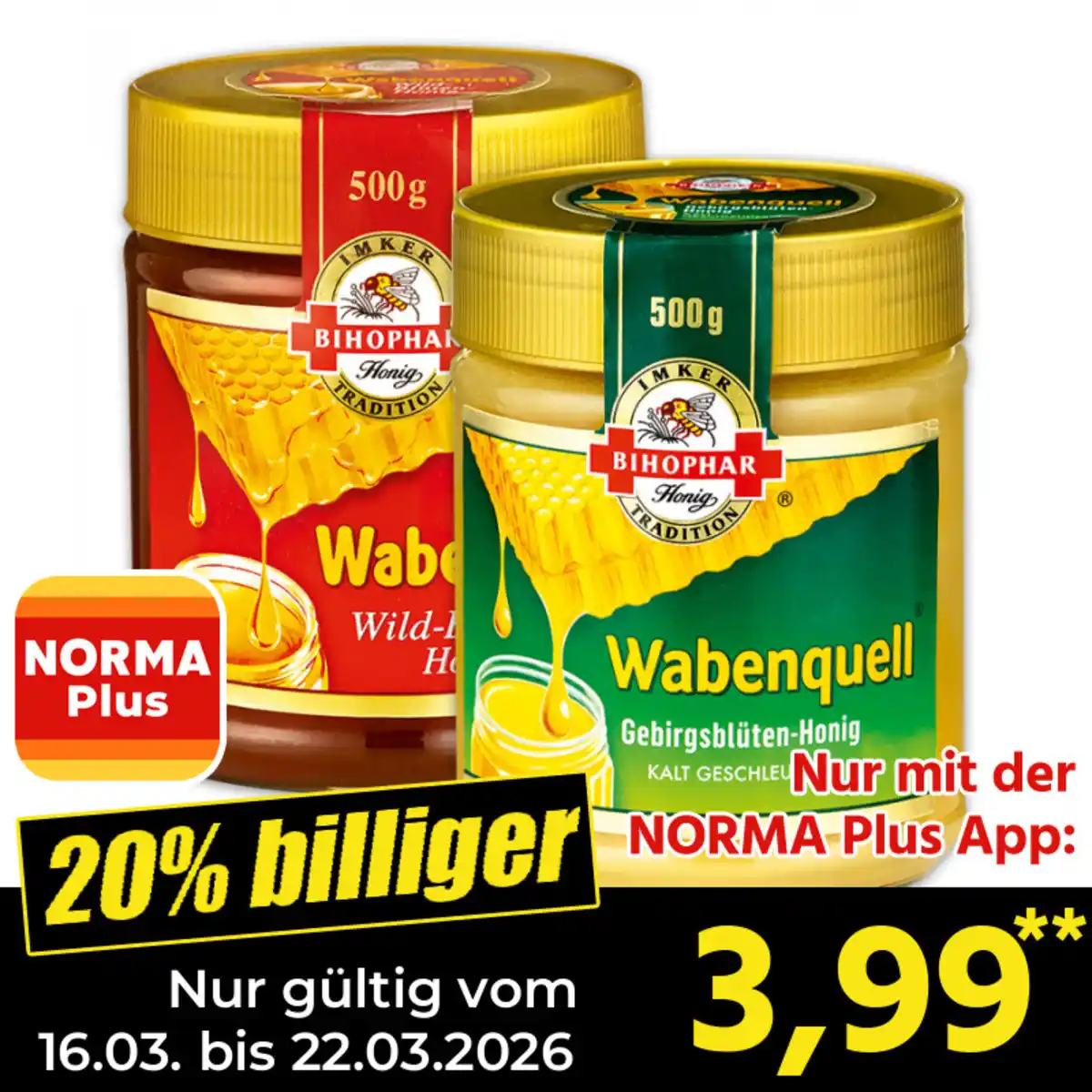 Bild 1 von Bihophar Honig-Wabenquell