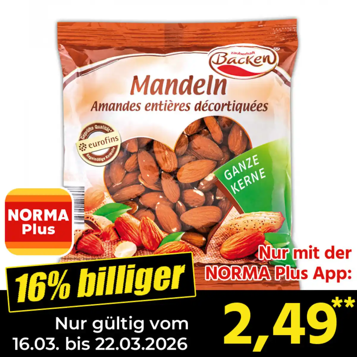 Bild 1 von Zauberhaft Backen Mandeln