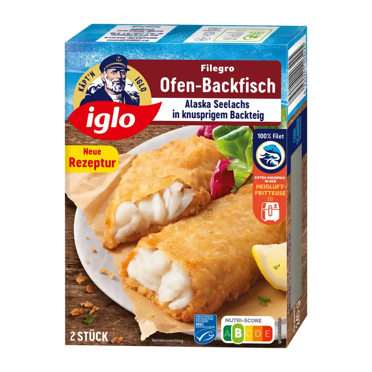Bild 1 von IGLO Filegro Ofen-Backfisch