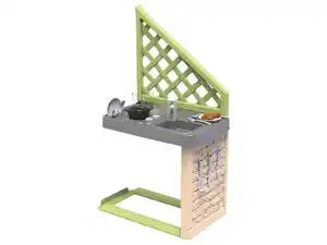 SMOBY Spielhaus Zubehör Sommerküche