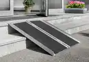 Bild 3 von Rollstuhlrampe/ Auffahrrampe, faltbar ca. 91x74 cm - aus Aluminium - 290KG belastbar